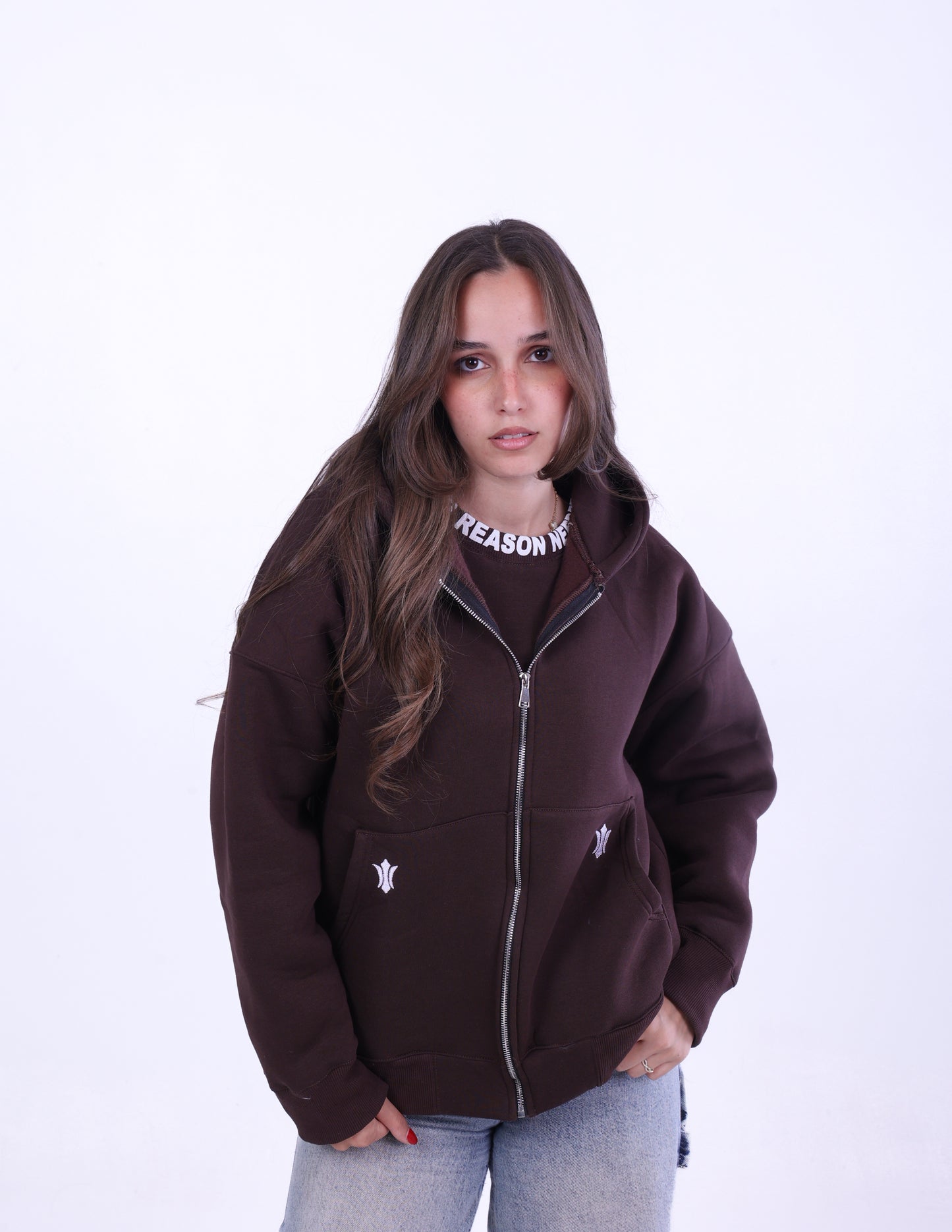 The No Reason Zip Hoodie