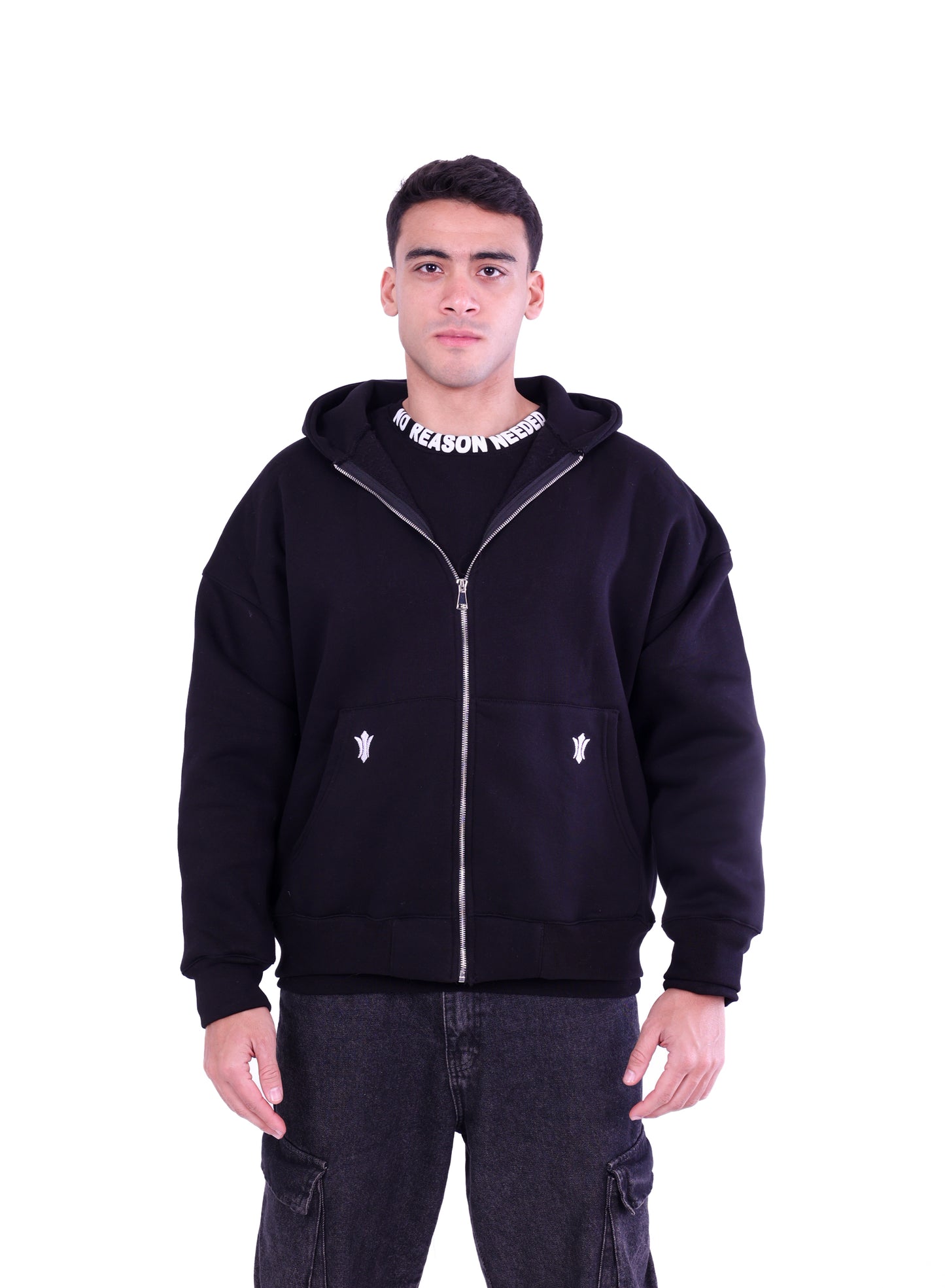 The No Reason Zip Hoodie